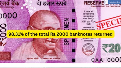 Rs.2000 Banknotes Update: 98.31% of the total Rs.2000 banknotes returned