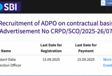 SBI Assistant Data Protection Officer Recruitment 2025 Notification OUT, Salary Rs.45 Lakhs