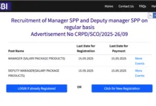 SBI SCO Recruitment 2025 Notification Out, Check Eligibility and Apply Online
