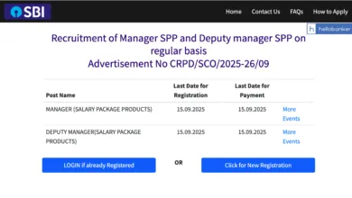 SBI SCO Recruitment 2025 Notification Out, Check Eligibility and Apply Online