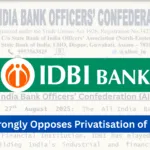Threat to National Interest! AIBOC Strongly Opposes Privatisation of IDBI Bank