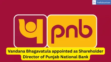 Vandana Bhagavatula appointed as Shareholder Director of Punjab National Bank