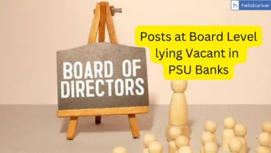Board Positions lying Vacant in Public Sector Banks