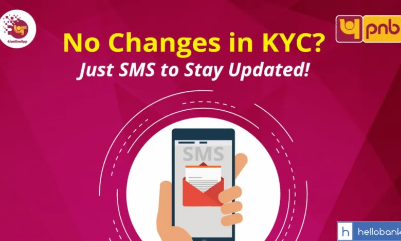 PNB Customers can update KYC via just a single SMS