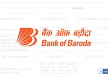 Bank of Baroda announces Changes in Senior Management