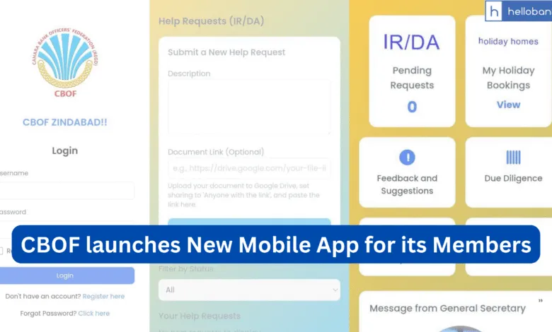 CBOF launches New Mobile App for its Members
