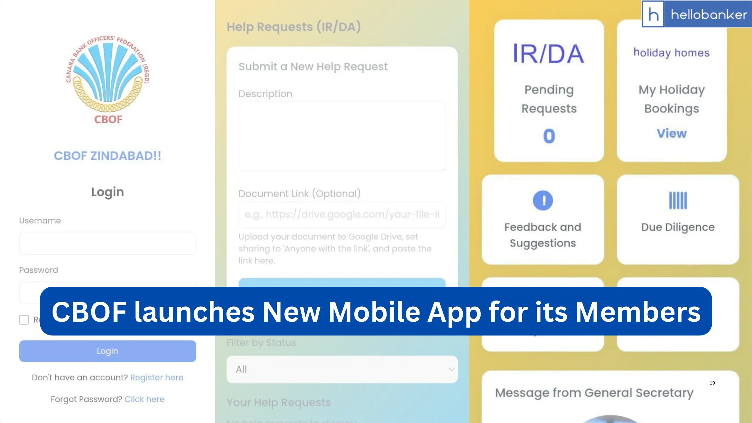 CBOF launches New Mobile App for its Members