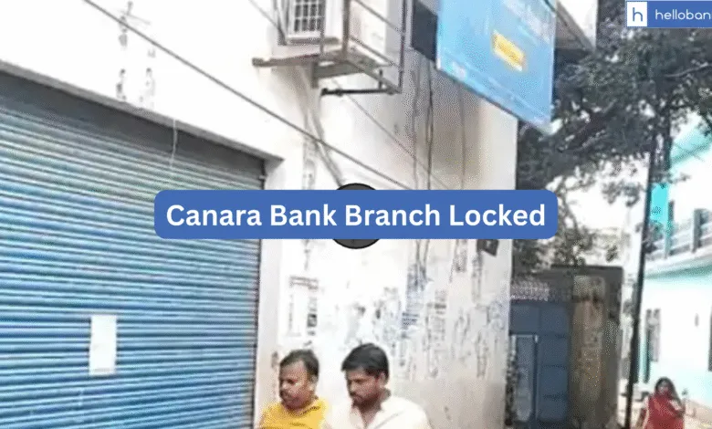 Canara Bank Branch Locked in Etah by Landlord