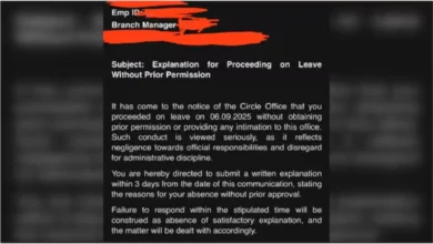 Government Bank Employee Warned by HR for Taking One-Day Sick Leave; Sparks Online Discussion