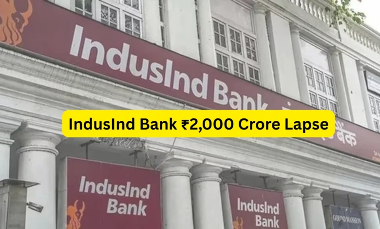 IndusInd Bank ₹2,000 Crore Lapse: EOW Widens Probe, Former Top Officials Admit Book Adjustments