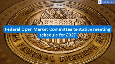 Federal Open Market Committee tentative meeting schedule for 2027