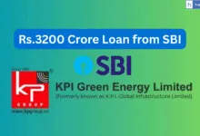 KPI Green Energy secures Loan of Rs.3200 Crore from SBI