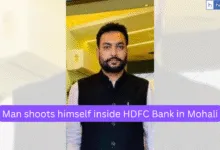 Man shoots himself inside HDFC Bank in Mohali