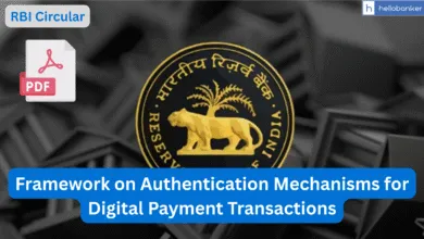 RBI issues Directions on Framework on Authentication Mechanisms for Digital Payment Transactions