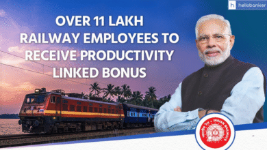 Railway Employees to get Bonus Salary before Diwali, Govt has approved Bonus for 10 lac Employees