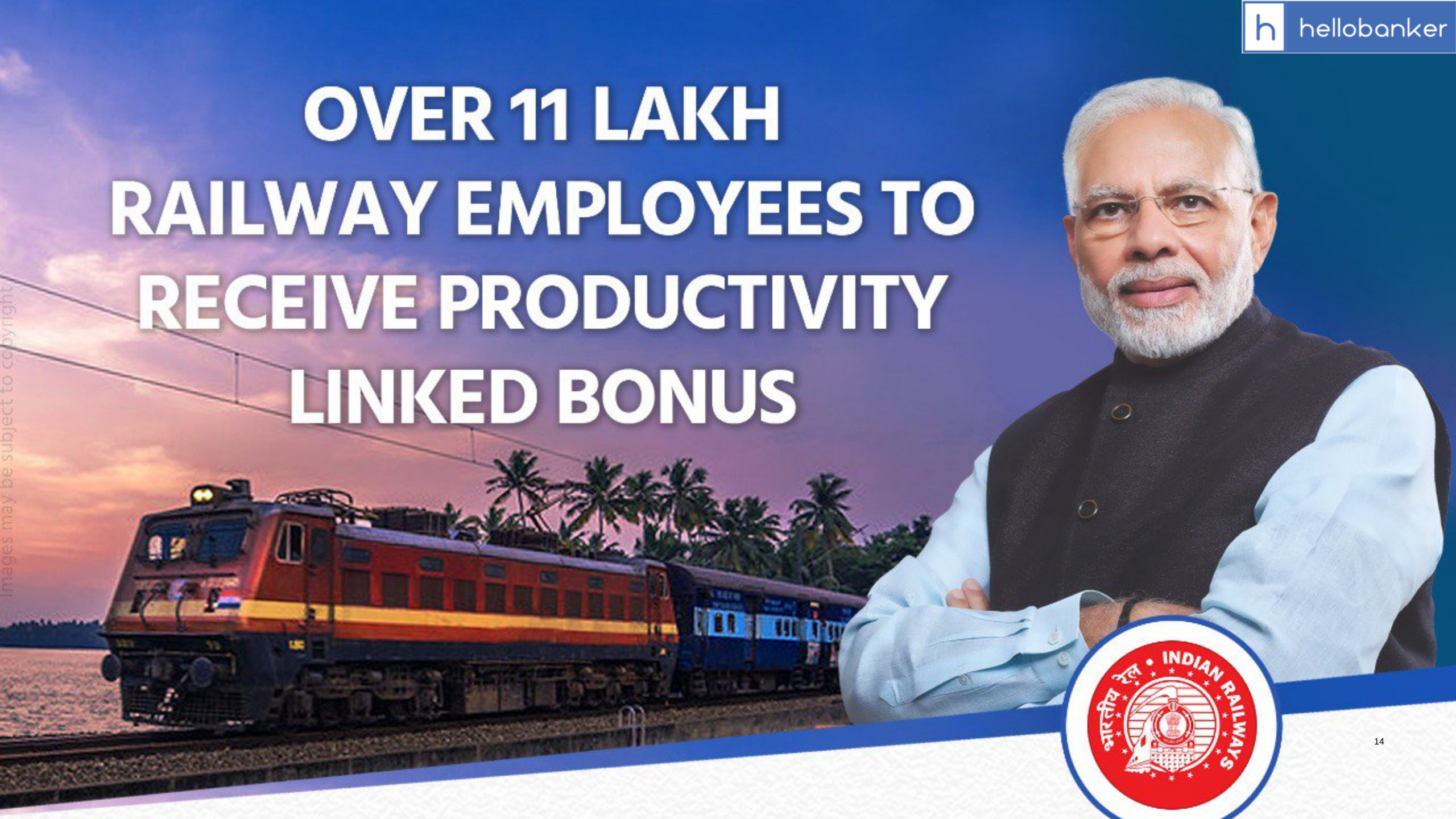 Railway Employees to get Bonus Salary before Diwali, Govt has approved Bonus for 10 lac Employees