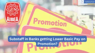 Substaff in Banks getting Lower Basic Pay on Promotion? AIBEA Seeks Fair Promotion Formula for Substaff