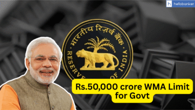 WMA Limit Decided for Government of India for October 2025 – March 2026