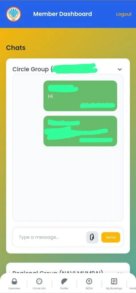 CBOF App: Chat Feature