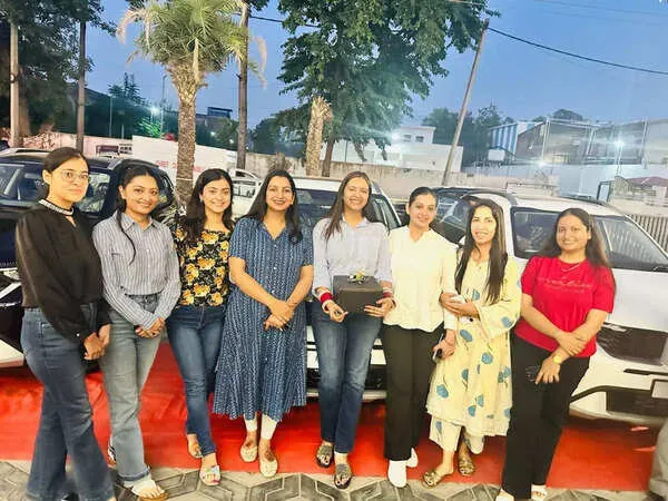 Cars Gifted to employees this diwali
