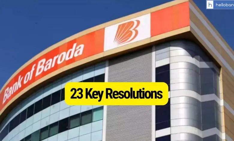 Bank of Baroda Officers’ Union Adopts Key Resolutions to improve Work Environment in Bank