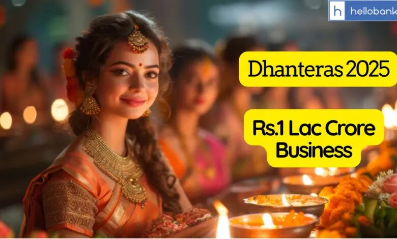 Indians Spend Rs.1 Lakh Crore on Dhanteras; Record Jewellery Sales Despite High Gold Prices