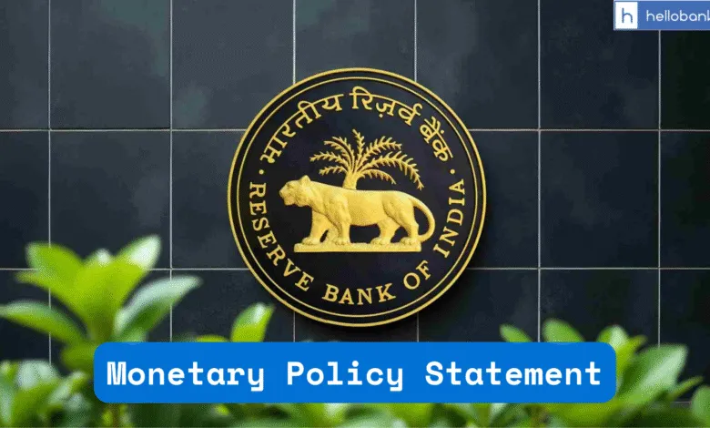 Monetary Policy Statement: Repo Rate Unchanged, Check Details Here