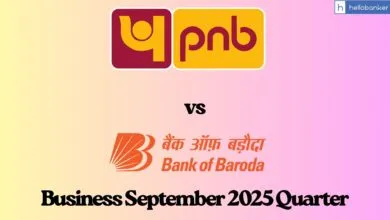 PNB vs Bank of Baroda Business Sep 25 Quarter