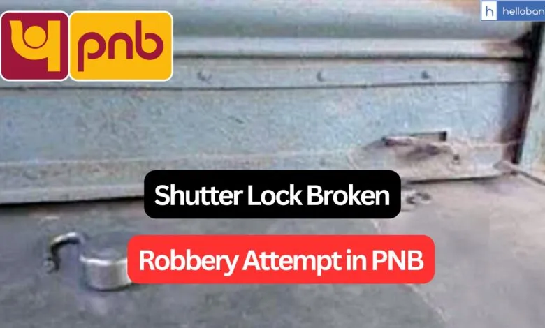 Shutter Locks Broken! Robbery Attempt at PNB Bank in Mandi Himachal Pradesh