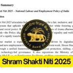 Shram Shakti Niti 2025 PDF - National Labour and Employment Policy of India