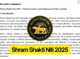 Shram Shakti Niti 2025 PDF - National Labour and Employment Policy of India