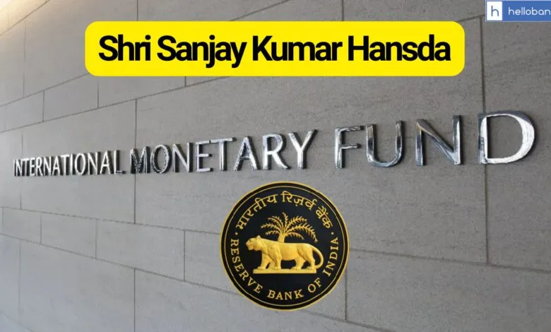 RBI appoints Shri Sanjay Kumar Hansda as new Executive Director