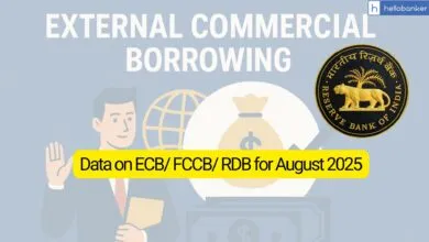 RBI releases data on ECB/ FCCB/ RDB for August 2025