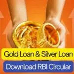 Reserve Bank of India (Lending Against Gold and Silver Collateral) Directions 2025, RBI Gold Loan and Silver Loan Circular PDF