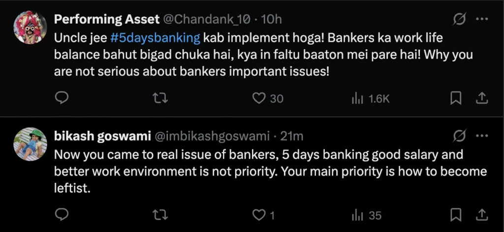 Users criticize AIBEA on X for disrespecting Hindu Religion