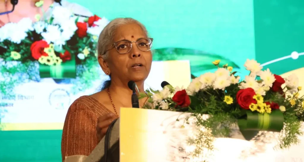 Finance Minister addresses Karnataka Grameena Bank
