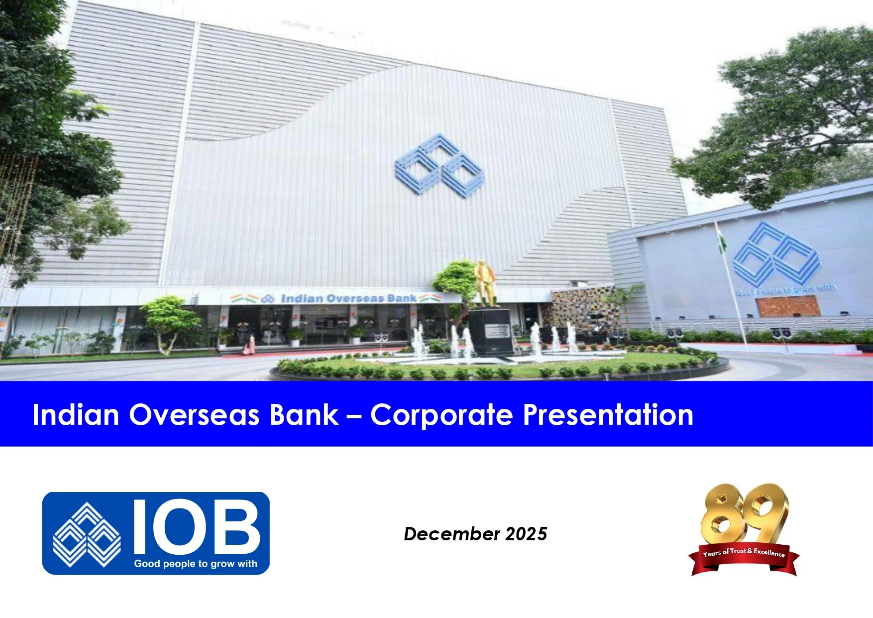 Indian Overseas Bank Financials