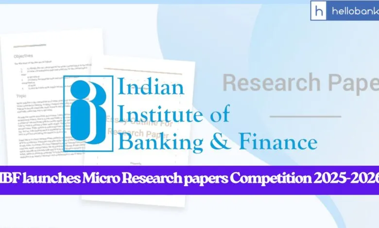 IIBF launches Micro Research papers Competition 2025-2026 