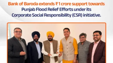 In a remarkable gesture of solidarity and social commitment, Bank of Baroda, one of India’s leading public sector banks, has contributed ₹1 crore to the Punjab Chief Minister’s Relief Fund