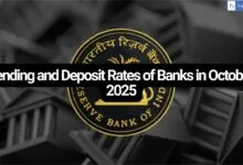 Lending and Deposit Rates of Banks in October 2025