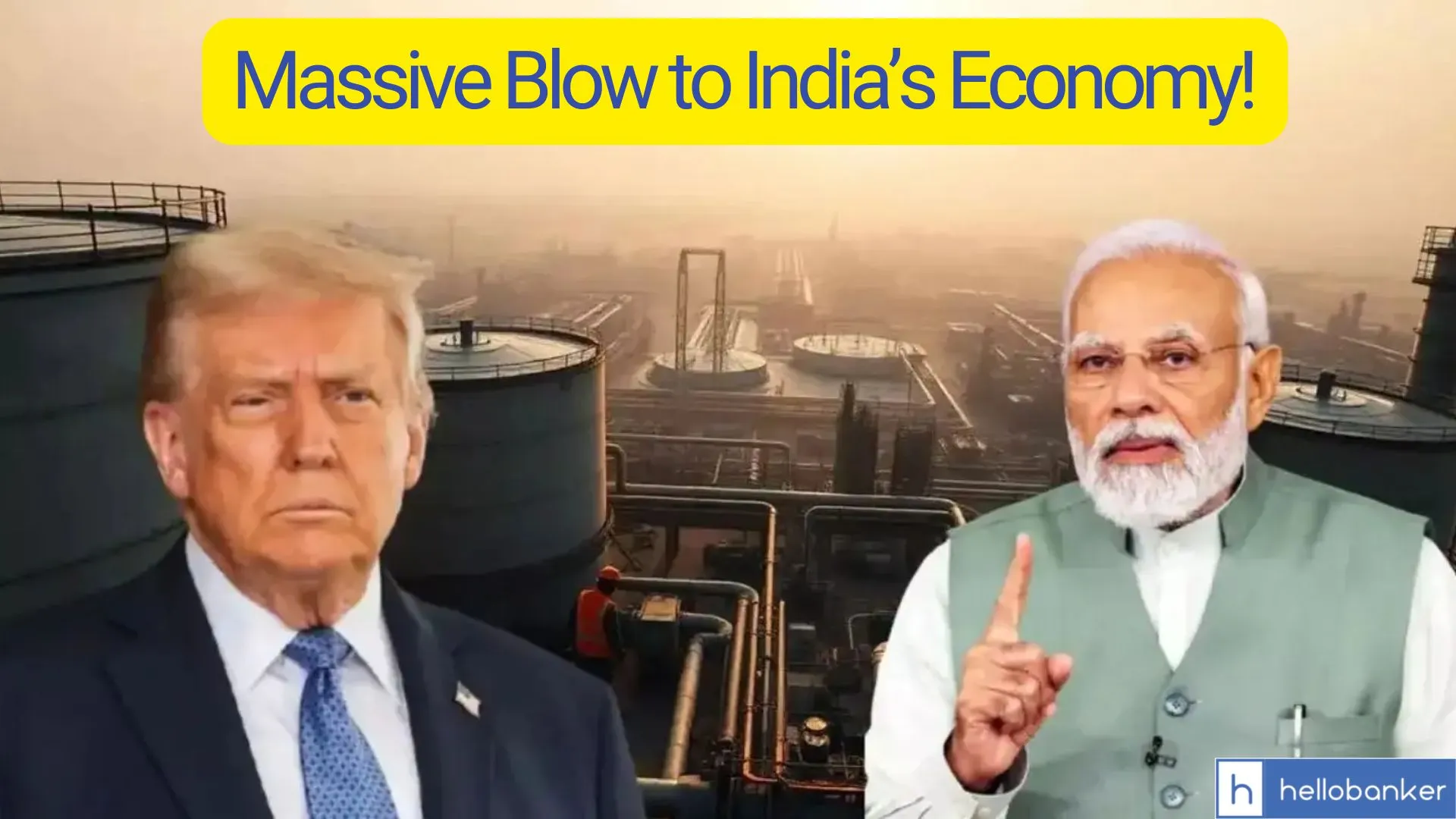 Massive Blow to India’s Economy! Exports Fall 37.5% After US Sanctions