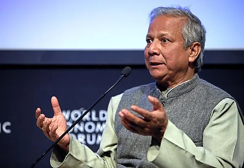 Muhammad Yunus, founder of Bangladesh Grameen Bank