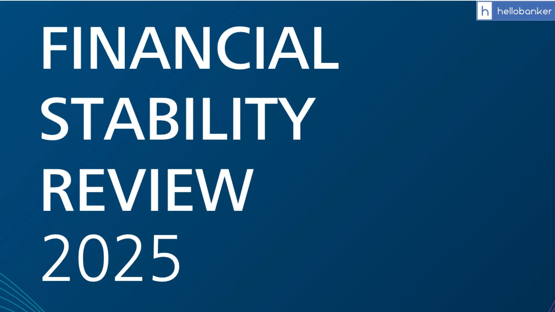 Financial Stability Review 2025, Download Report by Germany