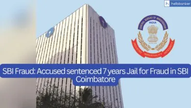 SBI Fraud: Accused sentenced 7 years Jail for Fraud in SBI Coimbatore