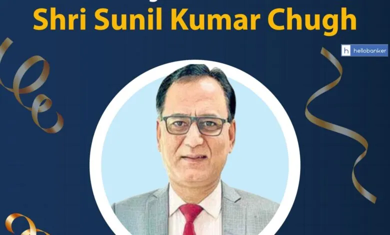 Shri Sunil Kumar Chugh appointed as Executive Director in Canara Bank