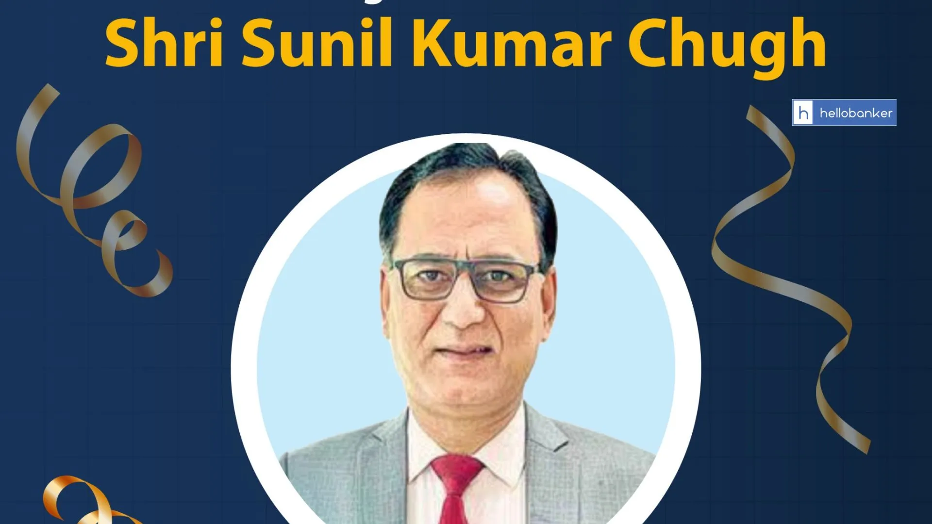 Shri Sunil Kumar Chugh appointed as Executive Director in Canara Bank