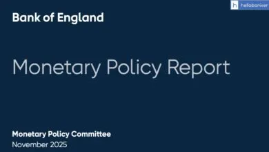 Bank of England Keeps Interest Rate at 4%, Download Monetary Policy Report November 2025 PDF