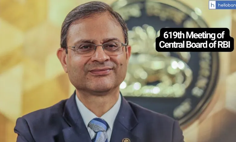 RBI held 619th Meeting of Central Board in Udaipur