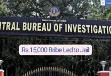 Rs.15,000 Bribe sent Senior Divisional Manager of OICL to 3 years Jail