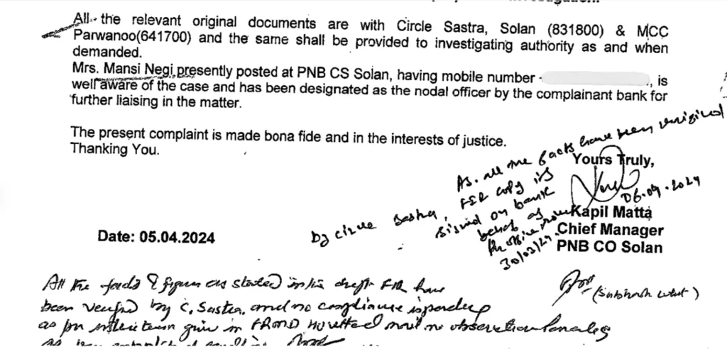 Mansi Negi appointed for handling CBI Case